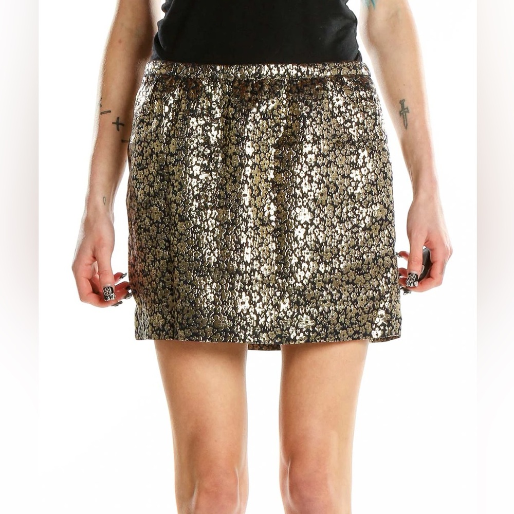J. Crew Collection | Women's Gold Foil Flower Mini